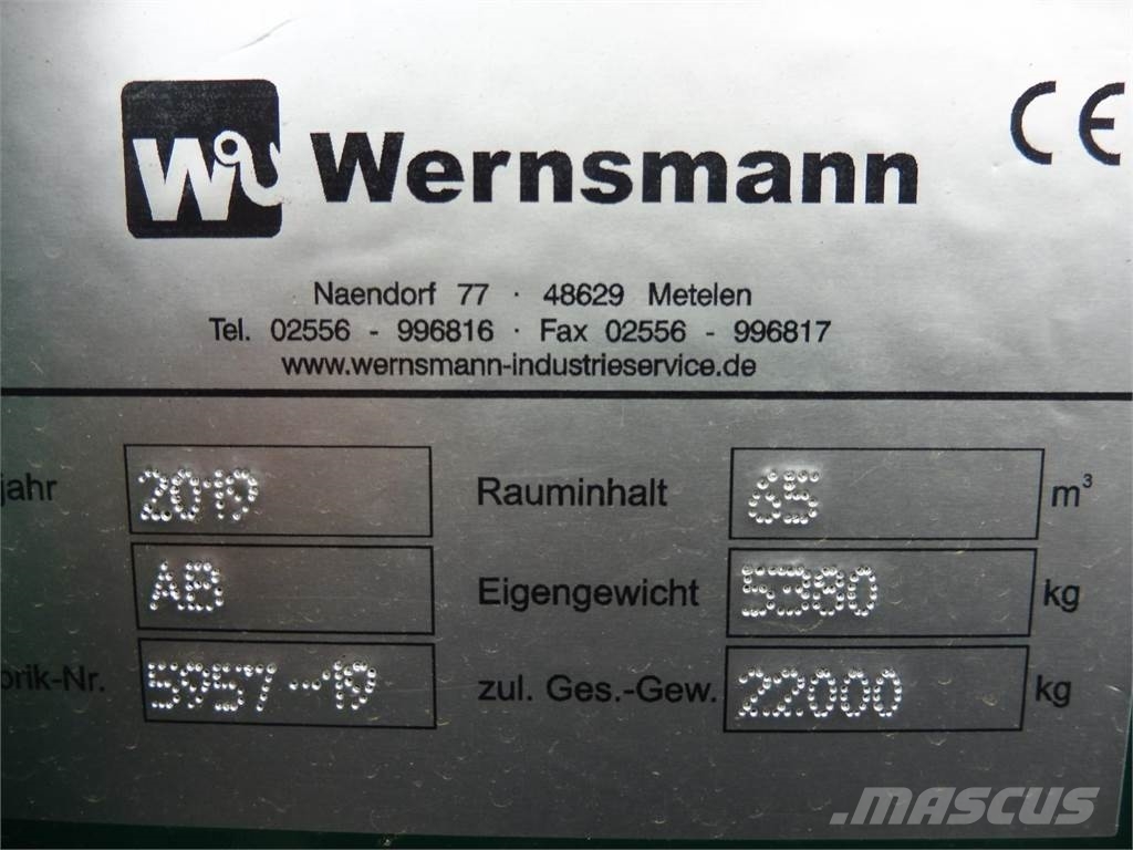 Wernsmann-industrieservice Wernsmann-Feldrandconta Farm machinery
