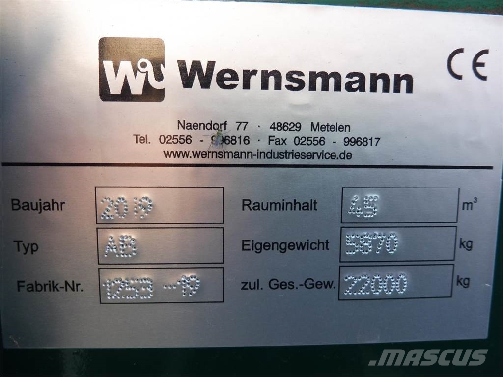 Wernsmann-industrieservice Wernsmann-Feldrandconta Farm machinery