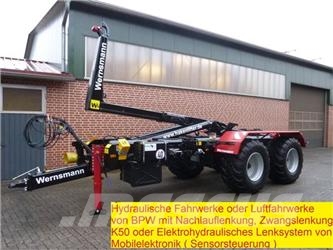 Wernsmann WH24G mit Lenkachse mit Meillerhakenlift Weitere Anhänger