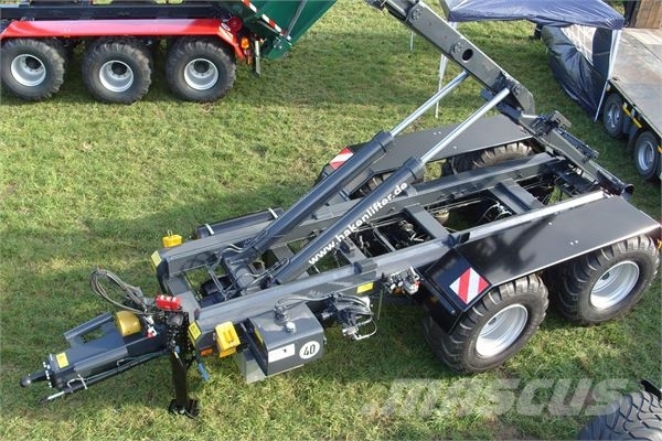 Wernsmann WH24G mit Lenkachse mit Meillerhakenlift Weitere Anhänger