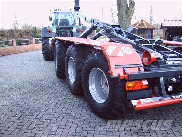 Wernsmann WH31G mit Zwangsgelenkten Achsen mit Meillerhakenl Otros remolques