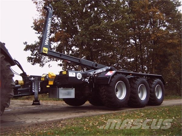 Wernsmann WH31G mit Zwangsgelenkten Achsen mit Meillerhakenl Otros remolques