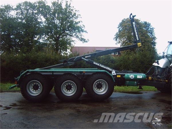 Wernsmann WH31G mit Zwangsgelenkten Achsen mit Meillerhakenl Otros remolques