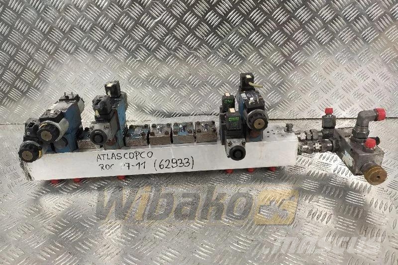 Atlas Copco ROC P7-11 Valves set / Ventile (Komplet) / Zestaw Hidráulica