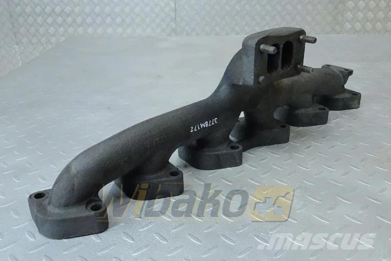 CAT C6.6 3778M172 Exhaust manifold / Abgaskrümmer / Ko Motorji