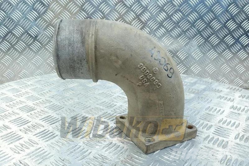 Cummins QSM11-C 3893683 Intake mainfold elbow / Ansaugkrüm Moottorit