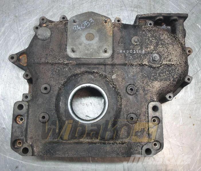 Hanomag 194903106 Timing gear housing / Steuergehäuse / Ob Motorlar