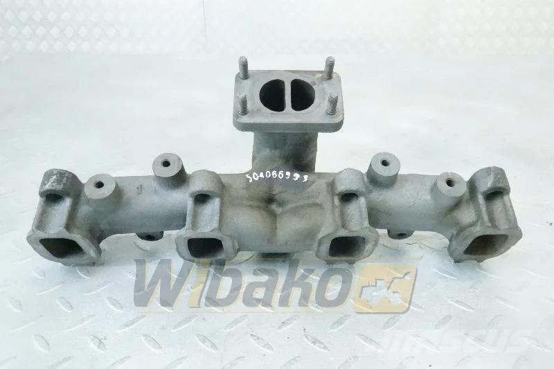 Iveco 504066583 Exhaust manifold / Abgaskrümmer / Kolekt محركات