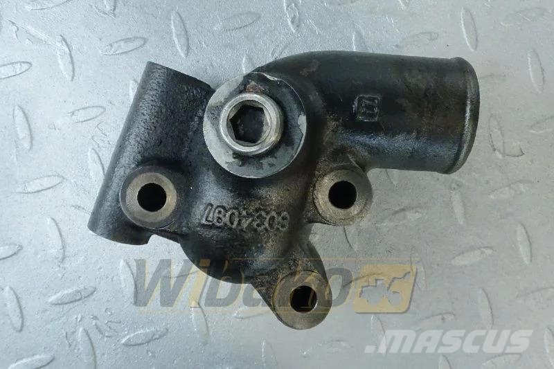 Iveco 8034097 Thermostat housing / Obudowa termostatu محركات