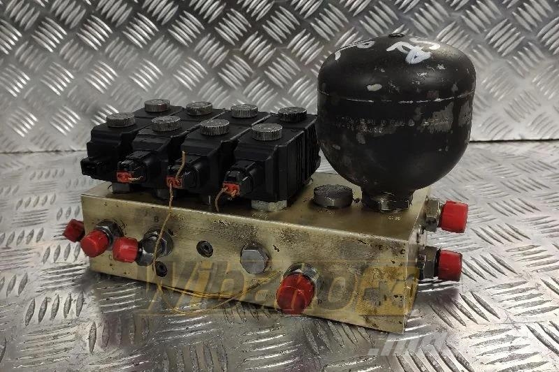 JCB JS220 MR19330 Valves set / Ventile (Komplet) / Zes Hidraulikos įrenginiai