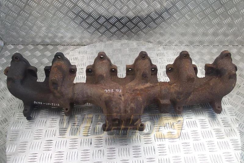 Komatsu S6D125-1 6152-11-5670 Exhaust manifold / Abgaskrüm Motores