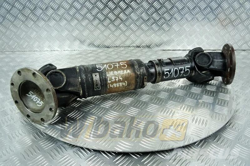 Liebherr L574 Cardan drive shaft / Gelenkwelle / Wał pędny Osovine