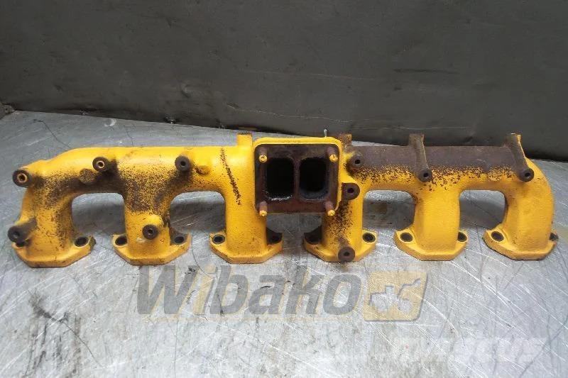 Mitsubishi 6D15 E047835 Exhaust manifold / Abgaskrümmer / Kol Двигуни