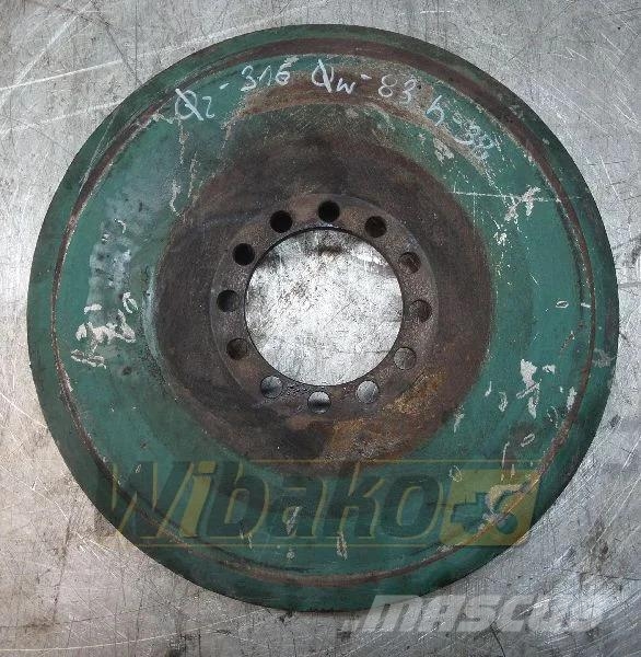 Volvo 422924 Vibration damper / Schwingungsdämpfer / Tłu Motorji