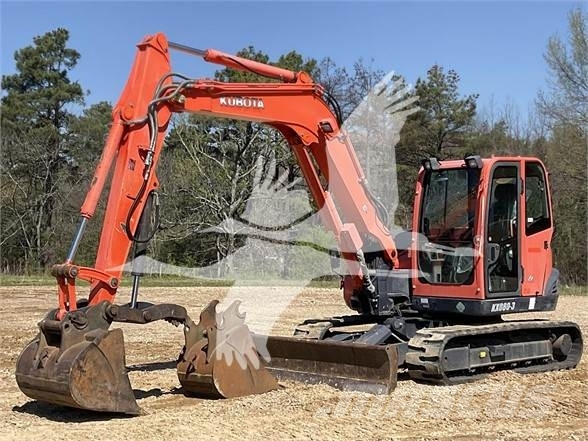 Kubota KX080-3 Roomikekskavaatorid