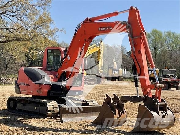 Kubota KX080-3 Roomikekskavaatorid