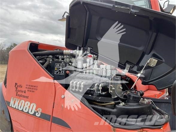 Kubota KX080-3 Roomikekskavaatorid