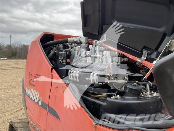 Kubota KX080-3 Roomikekskavaatorid