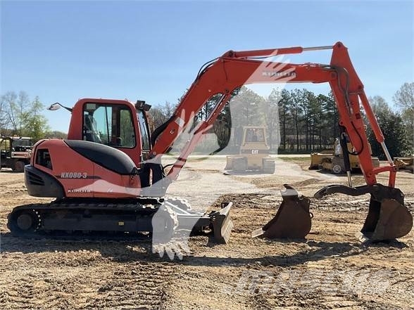 Kubota KX080-3 Roomikekskavaatorid