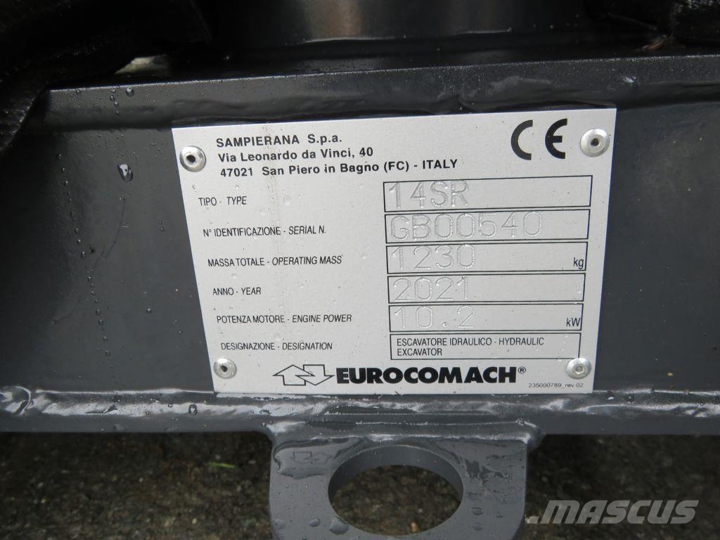 Eurocomach ES14SR Mini bageri < 7t