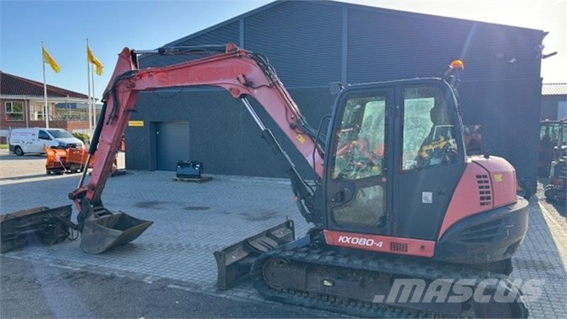Kubota KX080-4 Miniekskavaatorid < 7 t
