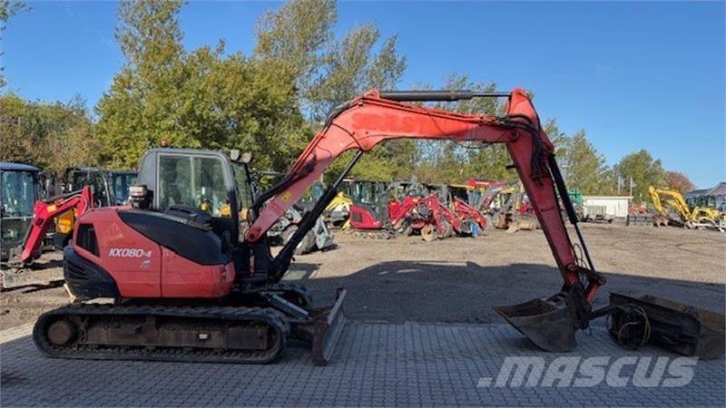 Kubota KX080-4 Miniekskavaatorid < 7 t