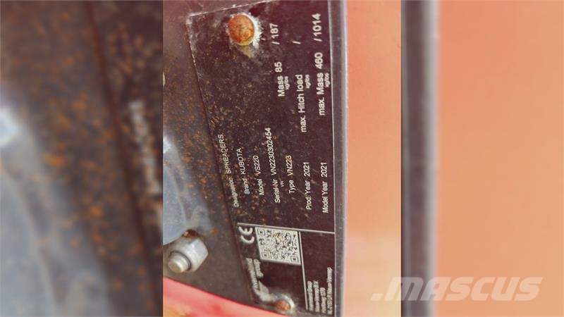 Kubota VS 220 Sand- og saltspredere