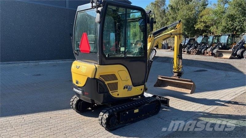 Yanmar SV 18 Mini rýpadlá < 7t