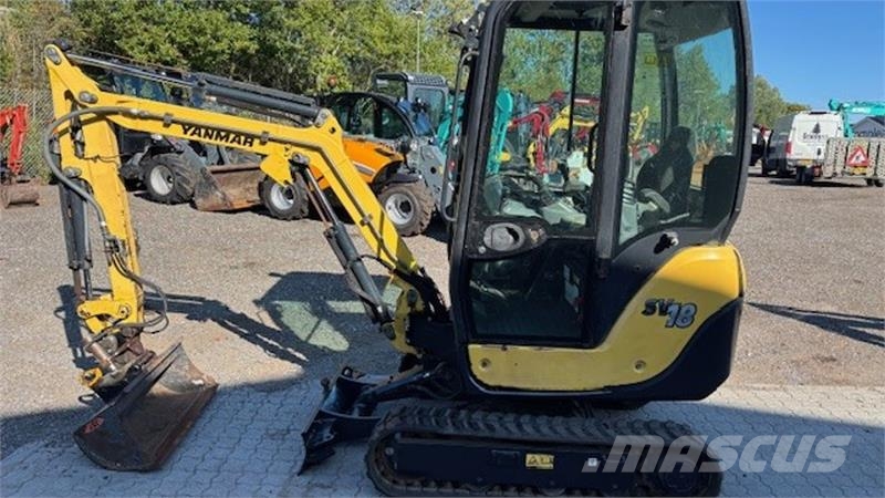 Yanmar SV18 Mini kotrók < 7t