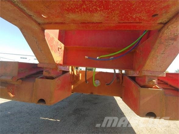 Nuttall 5 AXLE نصف مقطورات مقطورة 