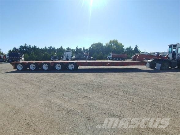Nuttall 5 AXLE نصف مقطورات مقطورة 