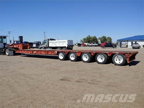 Nuttall 5 AXLE نصف مقطورات مقطورة 