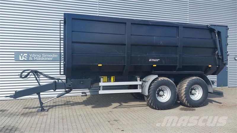 Agrofyn Trailers 18 tons bagtipvogn Kippiperävaunut