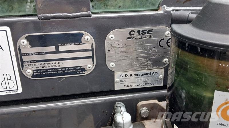 CASE CX37C Minibagger < 7t