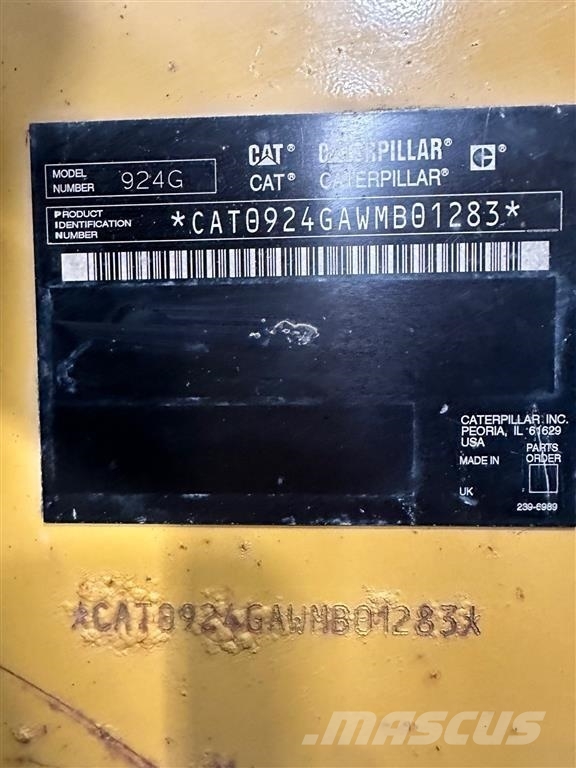 CAT 924 G Utovarivači na točkove