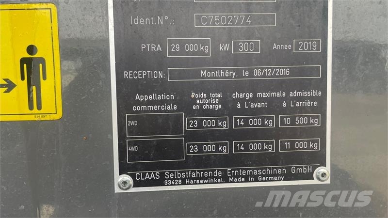 CLAAS Lexion 740 Зернозбиральні комбайни