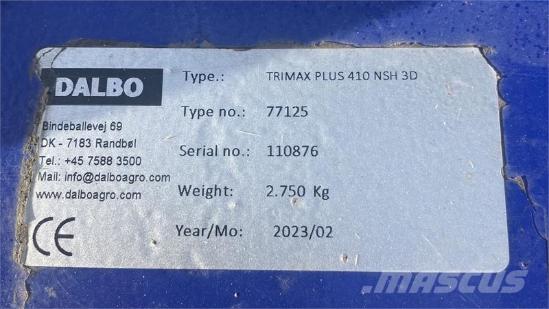 Dal-Bo TriMax Plus 410 Eggen