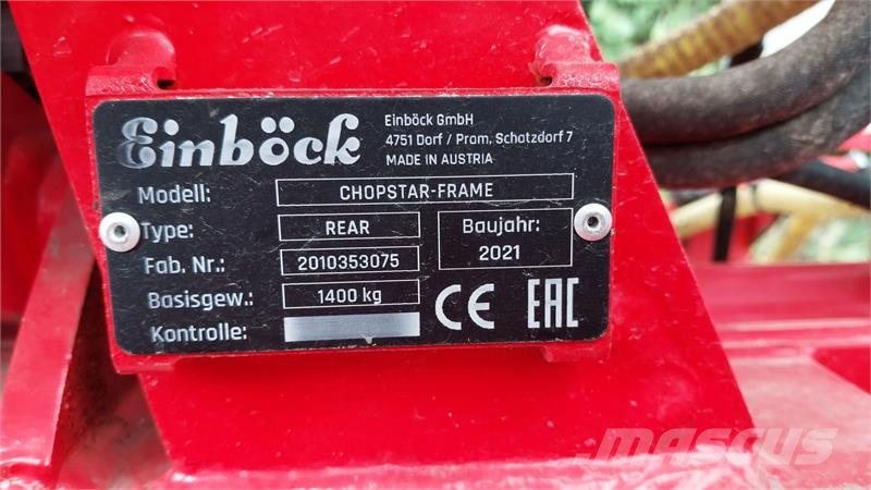 Einböck Chopstar med kamerastyring Egyéb mezőgazdasági gépek