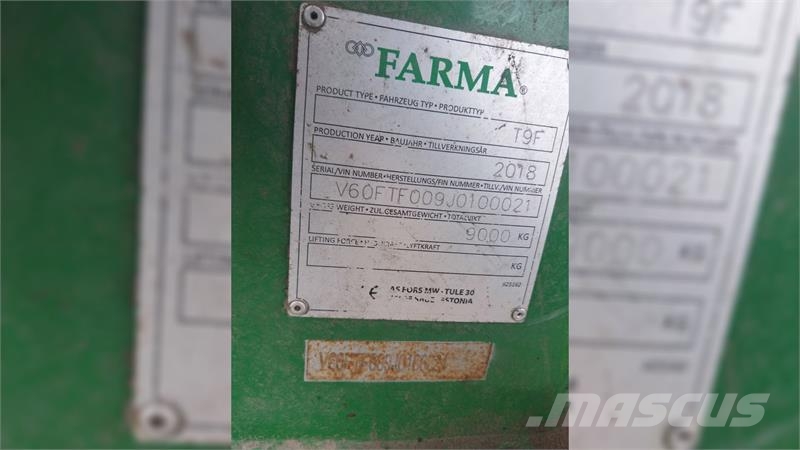 Farma T6,7-9F Erdészeti pótkocsik