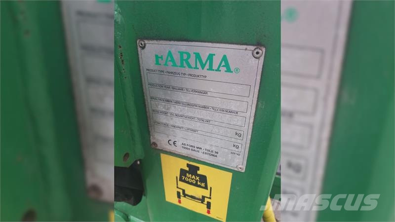Farma T7-5,1 Erdészeti pótkocsik