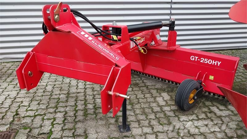 Fransgård GT250HY med sideklap og hyd sideforskydning Cuchillas