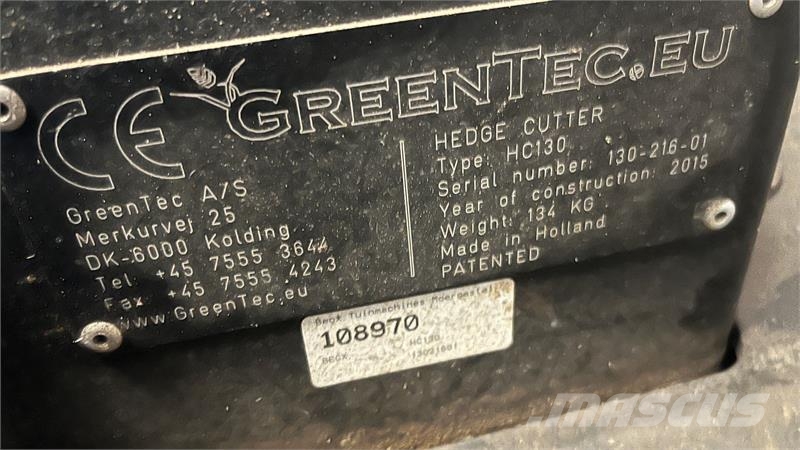 Greentec HC 130 Lombvágó gépek