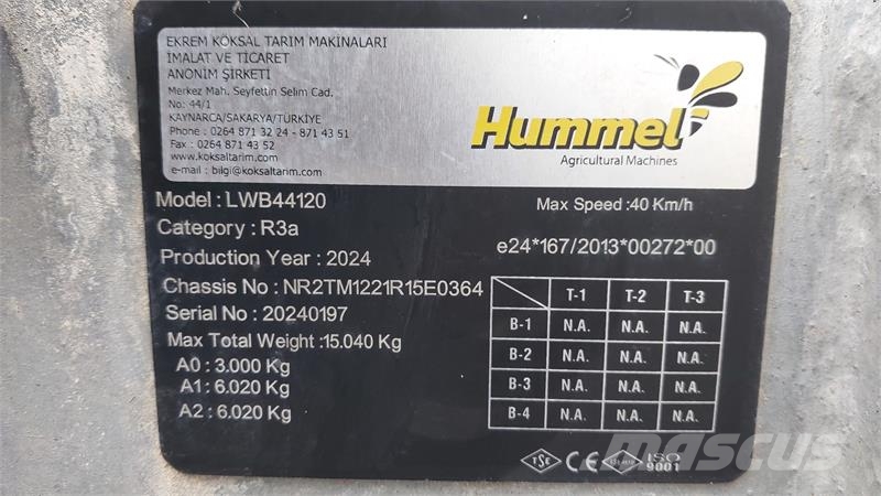 Hummel LWB44120 Remorque multi-usage