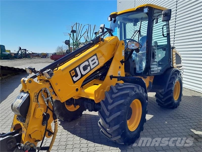 JCB TM180 Telelæsser Cargadoras sobre ruedas