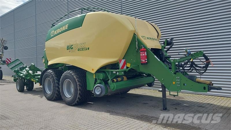 Krone Big Pack 1290 HDP II m. vogn Kanttipaalaimet