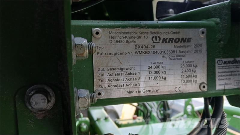 Krone Big X 780 M. EasyFlow 380 S 自走式青贮饲料收割机
