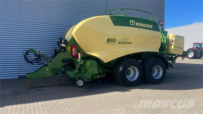 Krone Bigpack 1290 HDP II XC u. vogn Kanttipaalaimet