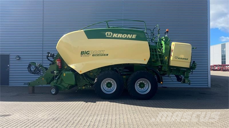 Krone Bigpack 1290 HDP II XC u. vogn Kanttipaalaimet