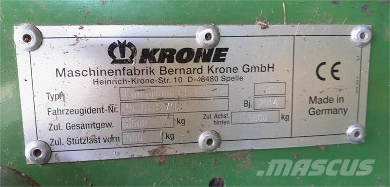 Krone Comprima CF 155 XC Körbálázók