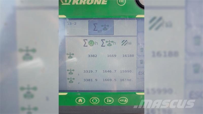 Krone Swadro 1400 plus Ancinhos e espalhadores de feno